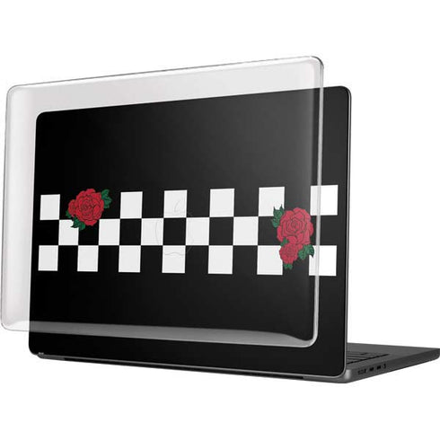 Rose Checkerboard MacBook Pro 14in (2021-24) Case plus Skin